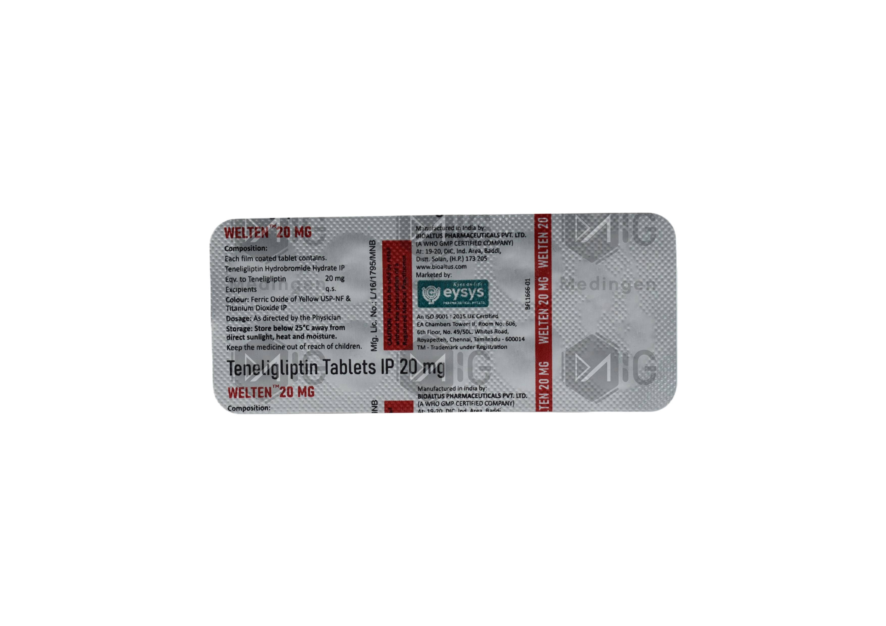 WELTEN 20MG
